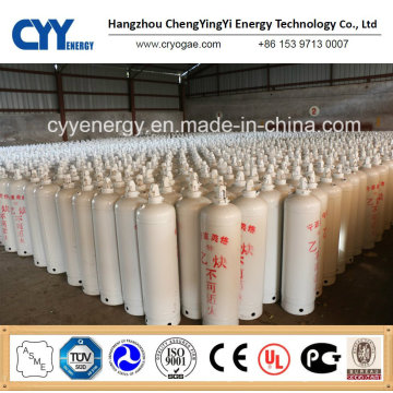 High Pressure Acetylene Nitrogen Argon Oxygen Carbon Dioxide Aluminum Gas Cylinder